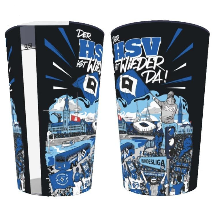 Buy Hamburger SV HSV Cups Set of 4 Rise 24/25 Online at Low Prices
